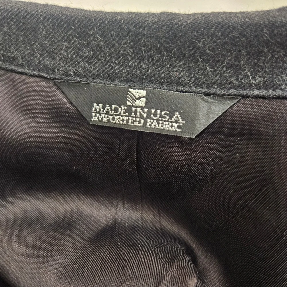 Polo University Club Ralph Lauren Charcoal Grey Virgin Wool Blazer Sport Coat 40